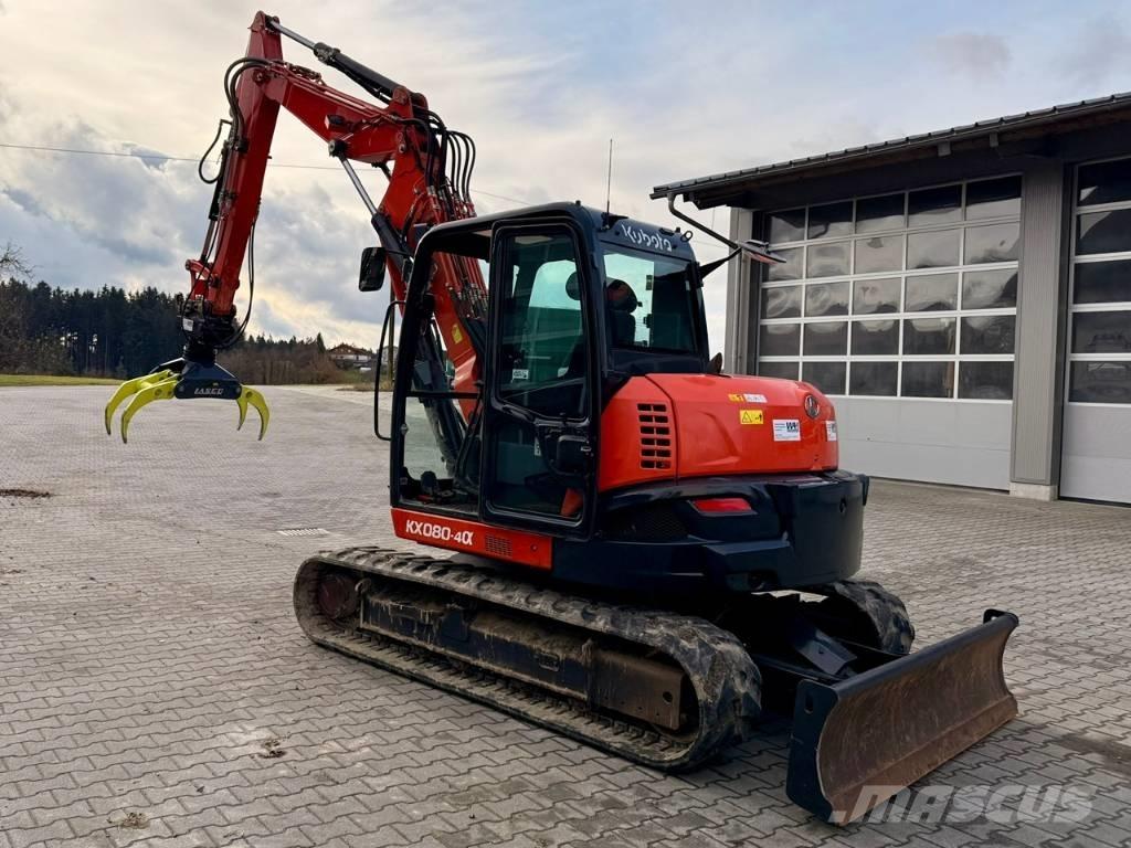 Kubota KX 080-4 Малые экскаваторы 7т-12т