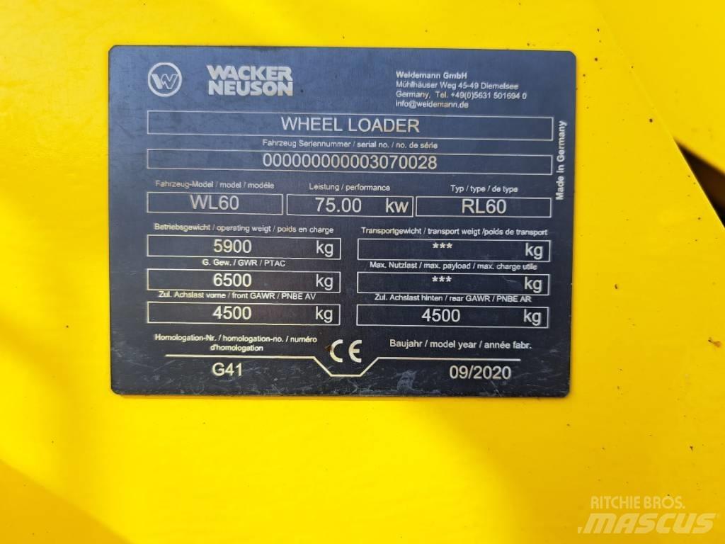 Wacker Neuson WL60 Фронтальные погрузчики