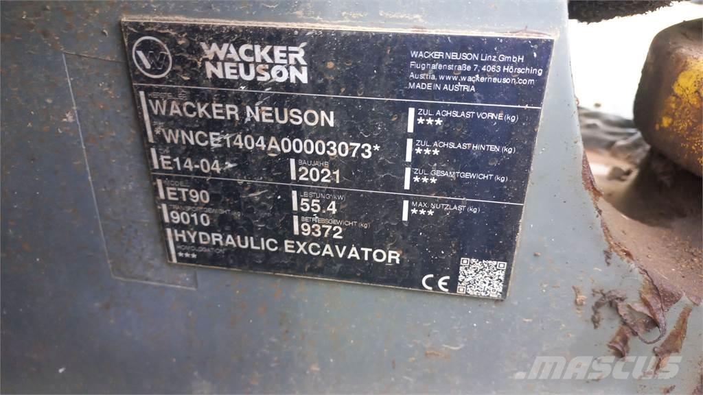 Wacker Neuson ET90 Гусеничные экскаваторы