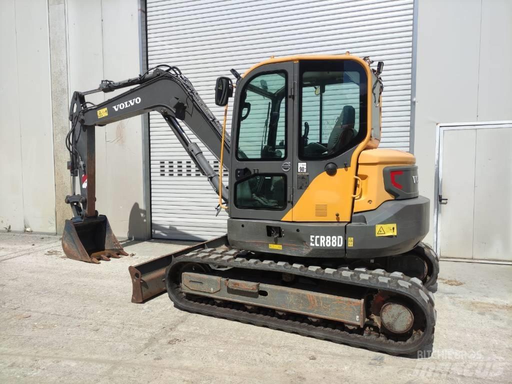 Volvo ECR 88 D Малые экскаваторы 7т-12т