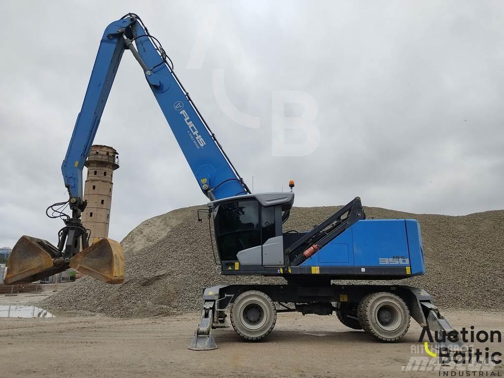 Fuchs MHL 350 Перегружатели металлолома/промышленные погрузчики