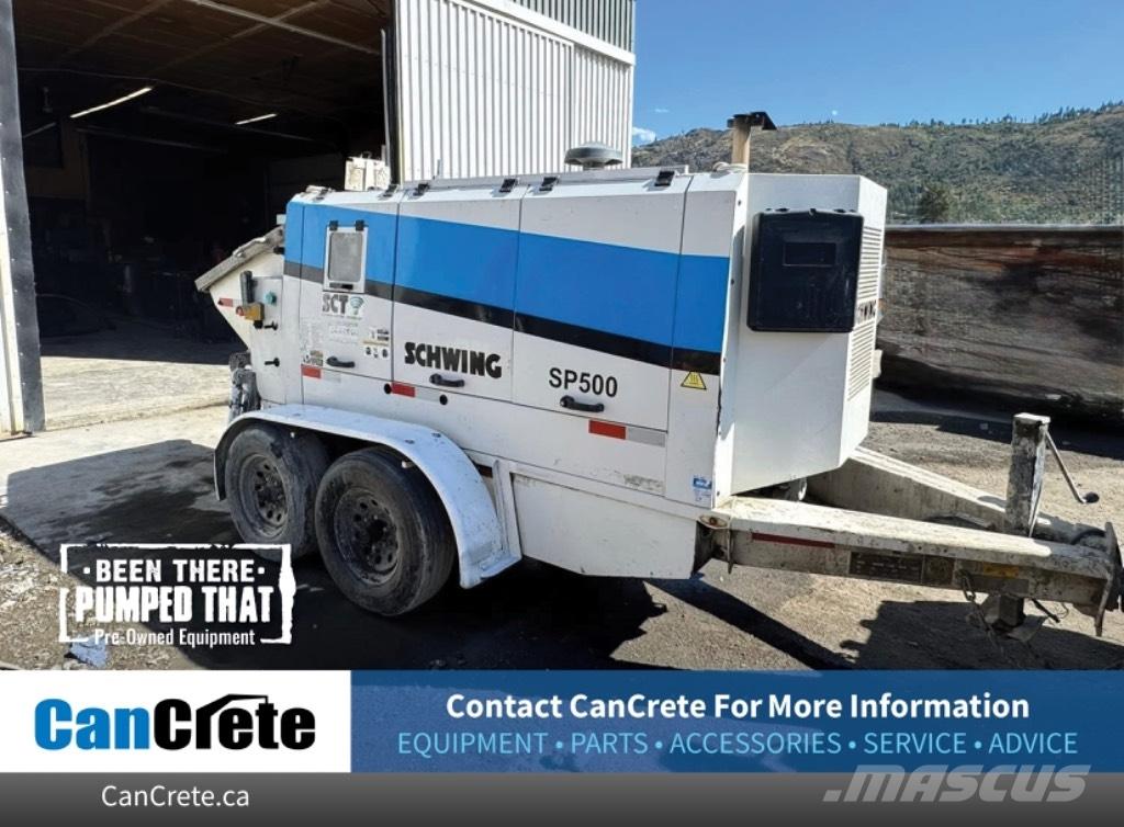 Schwing SP500 (#1049) Бетононасосы