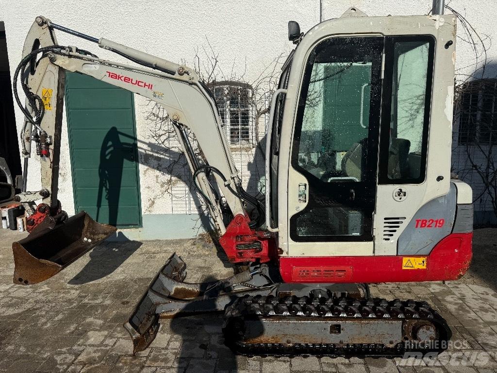 Takeuchi TB 219 Мини-экскаваторы