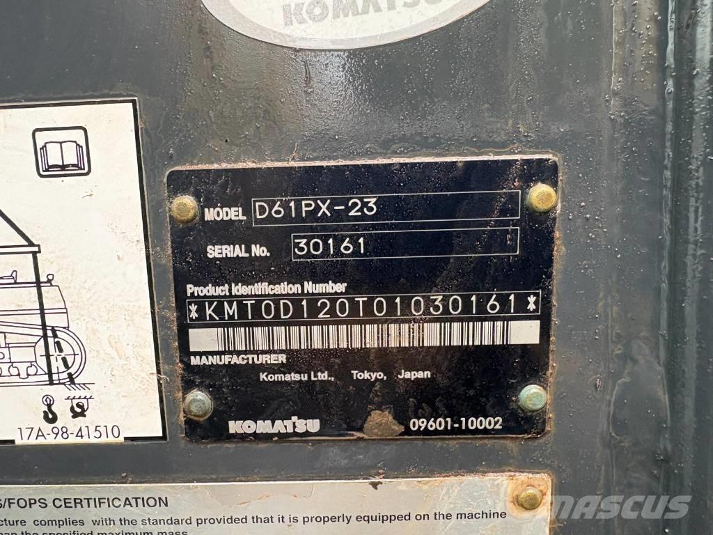 Komatsu D 61 PX-23 Гусеничные бульдозеры