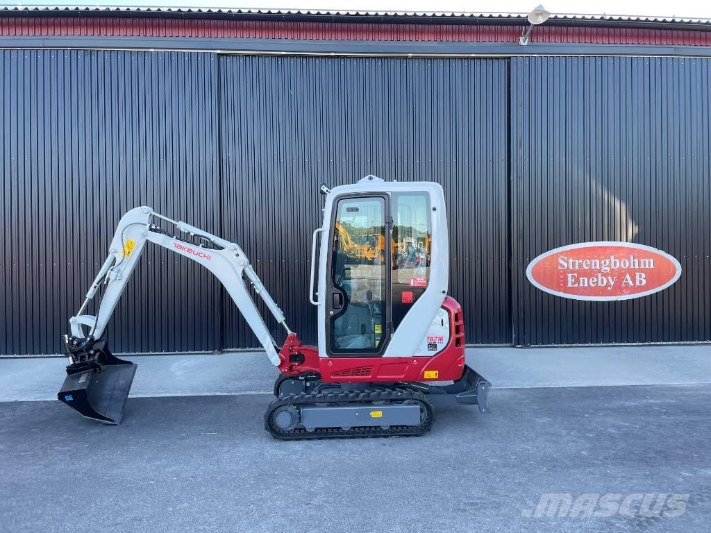 Takeuchi TB 216 Мини-экскаваторы