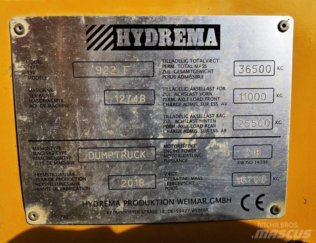 Hydrema 922 F Мини-самосвалы