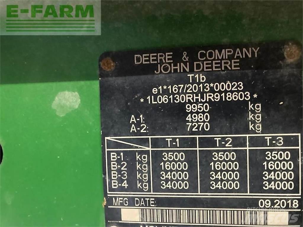 John Deere 6130r Трактора