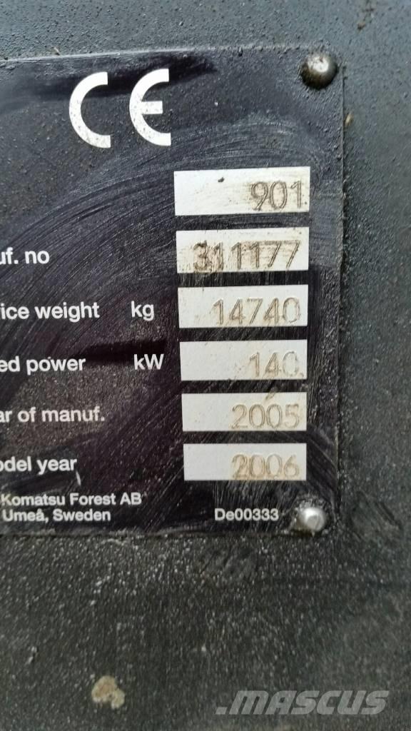 Valmet 901 Харвестеры