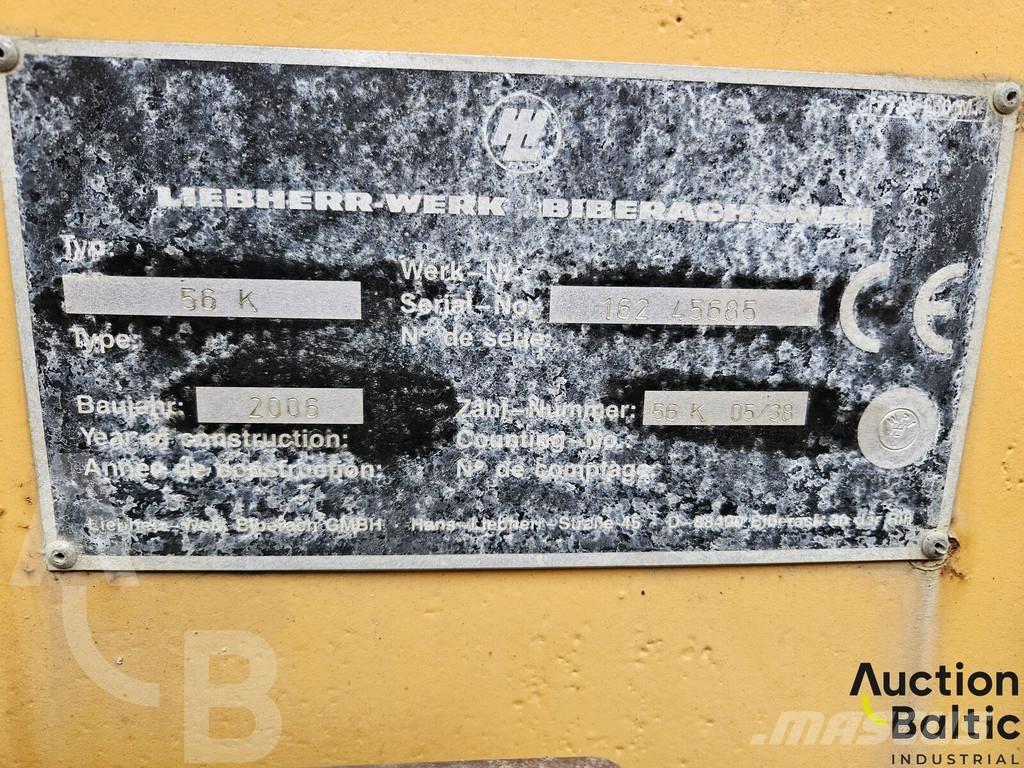 Liebherr 56K Башенные краны