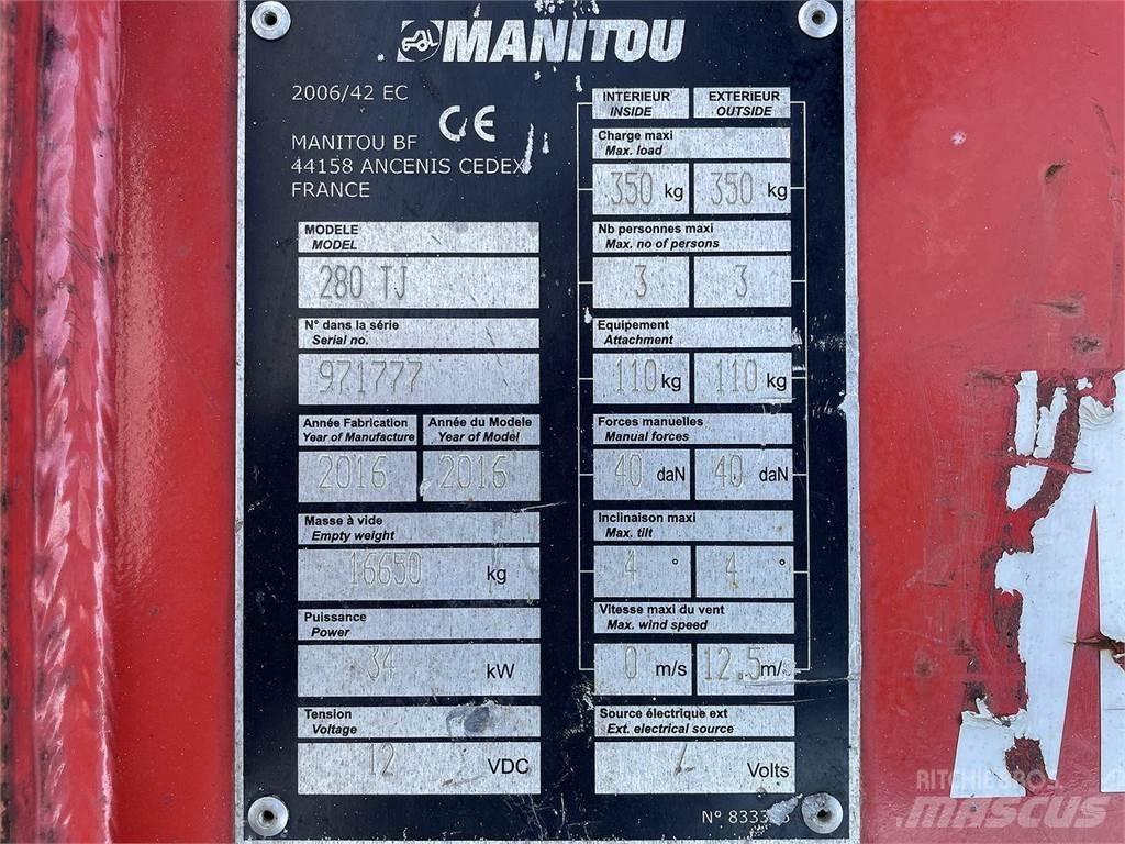 Manitou 280TJ Коленчатые подъемники