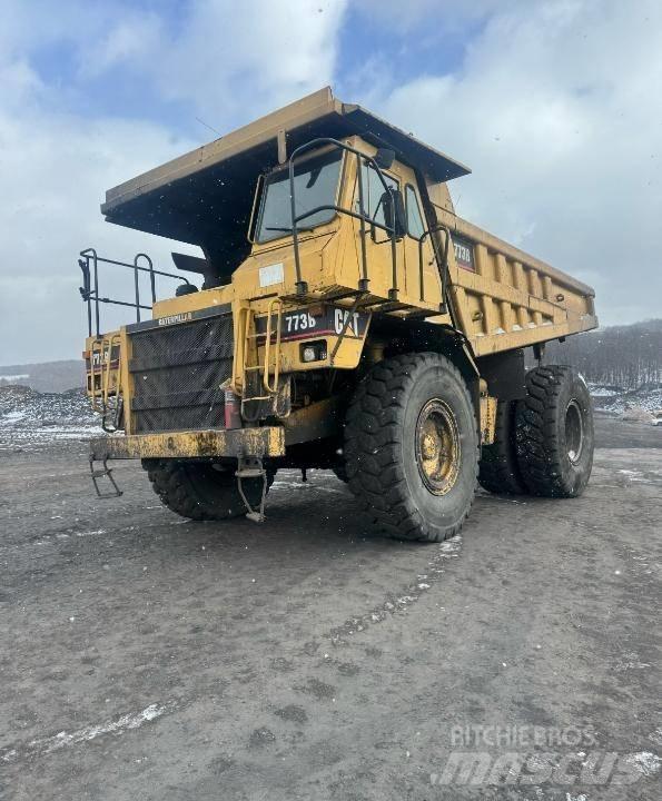 CAT 773B Шарнирно-сочленённые самосвалы