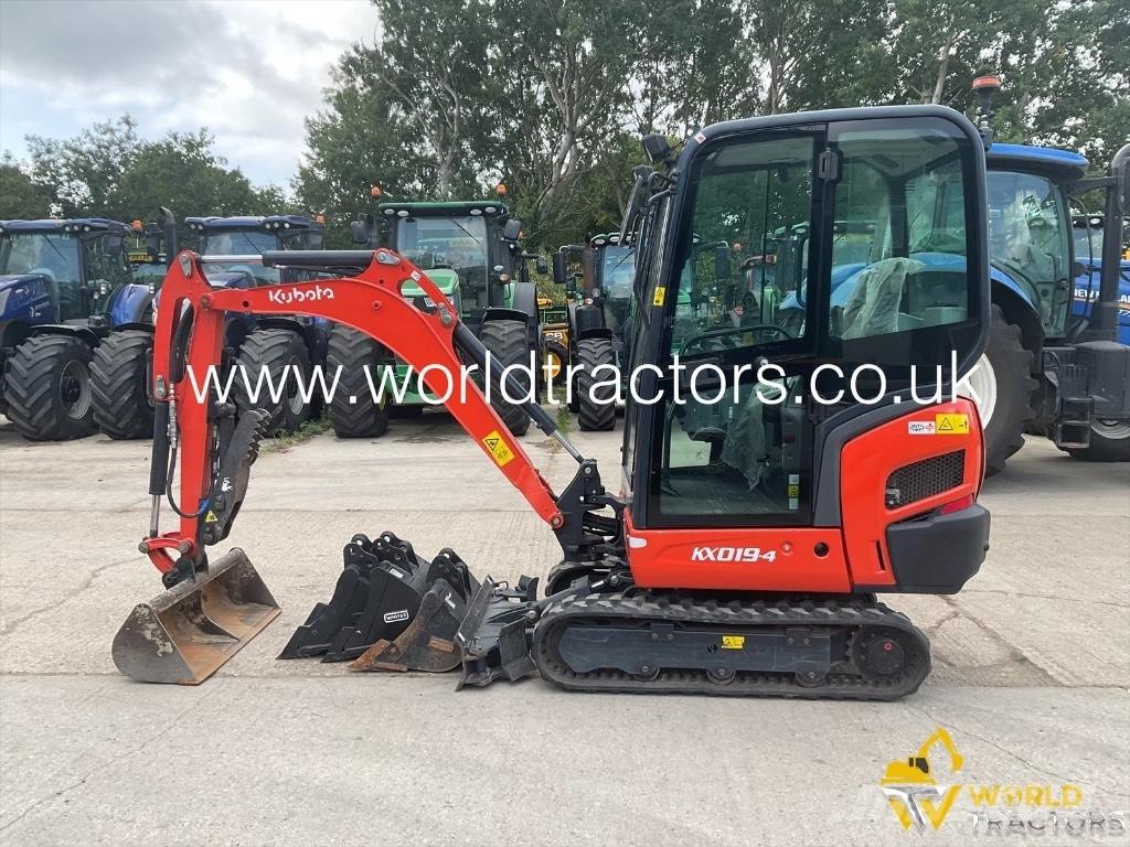 Kubota KX 019-4 Мини-экскаваторы