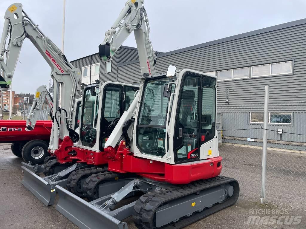 Takeuchi TB 257 FR Мини-экскаваторы