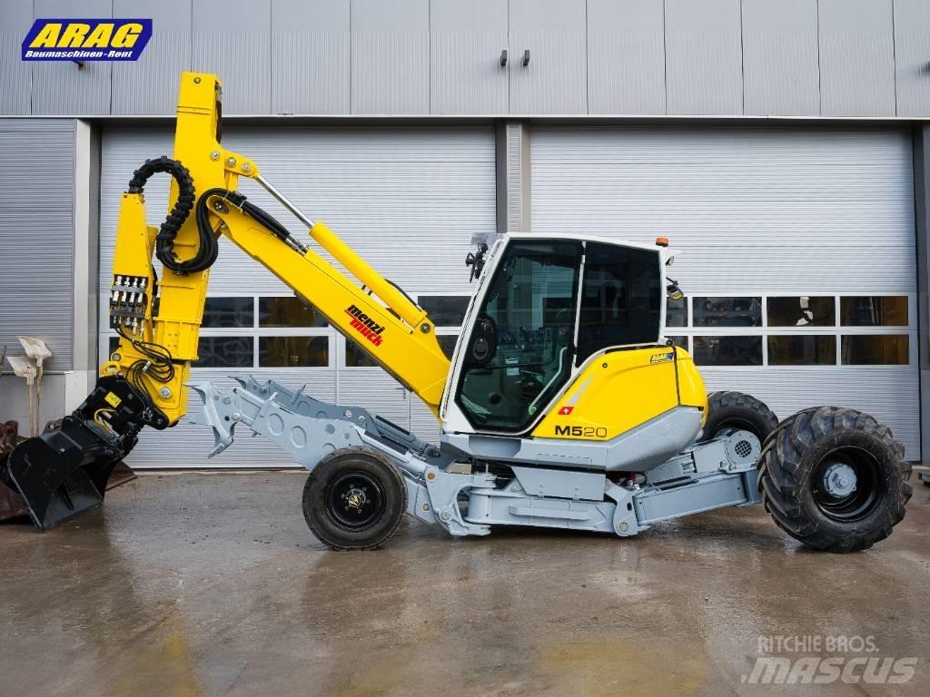 Menzi Muck M520 Колёсные экскаваторы
