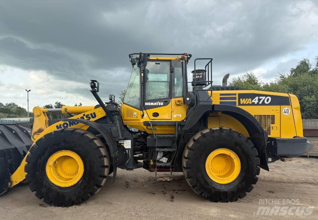 Komatsu WA470-8 Фронтальные погрузчики