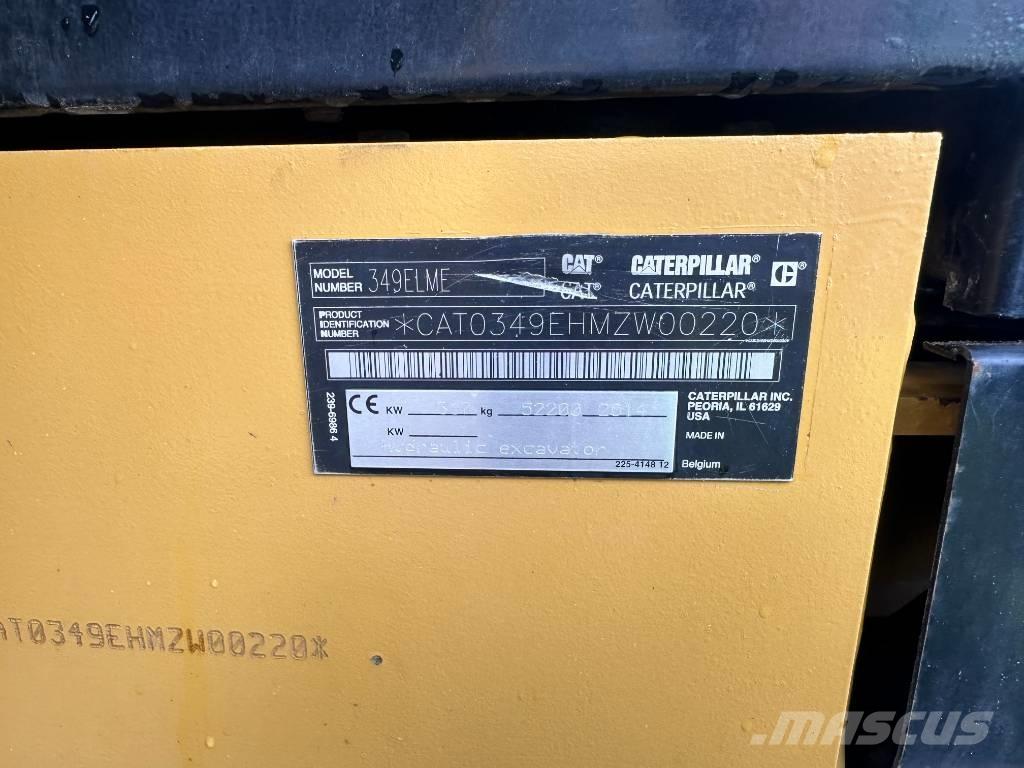 CAT 349 E Гусеничные экскаваторы