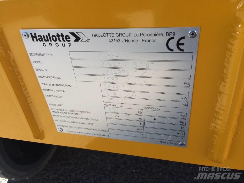 Haulotte Optimum  8 Ножничные подъемники
