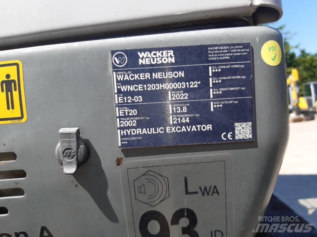 Wacker Neuson ET20 Гусеничные экскаваторы