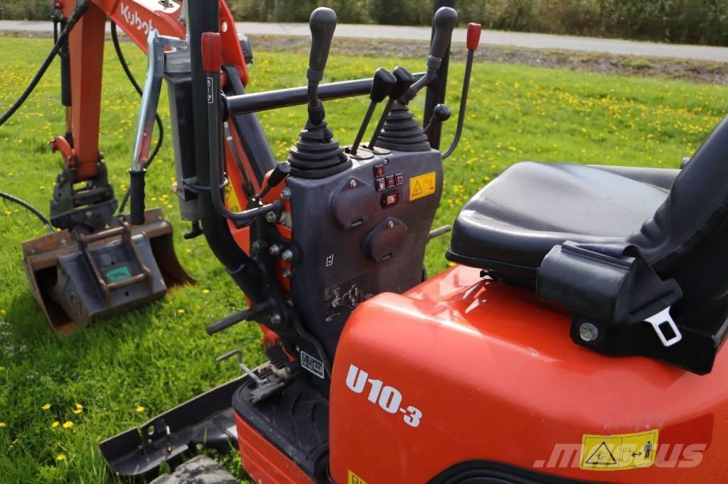 Kubota U10-3 Мини-экскаваторы