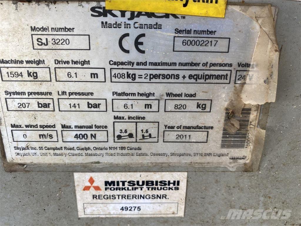 SkyJack SJ3219 Ножничные подъемники