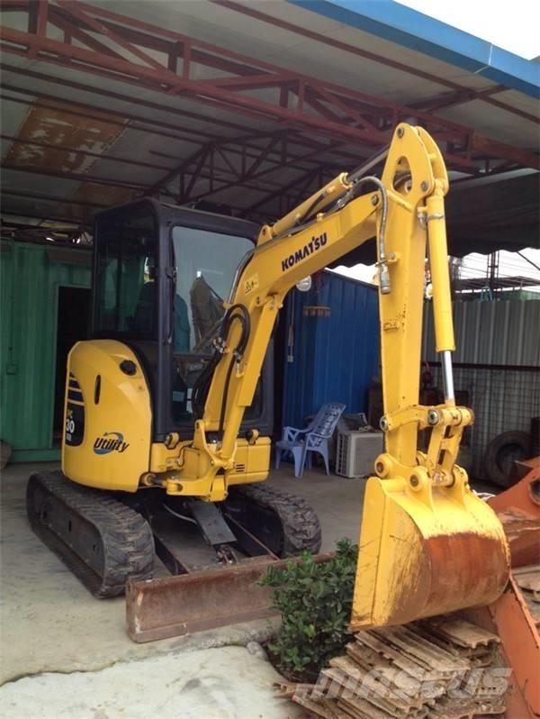 Komatsu PC 30 MR-3 Мини-экскаваторы