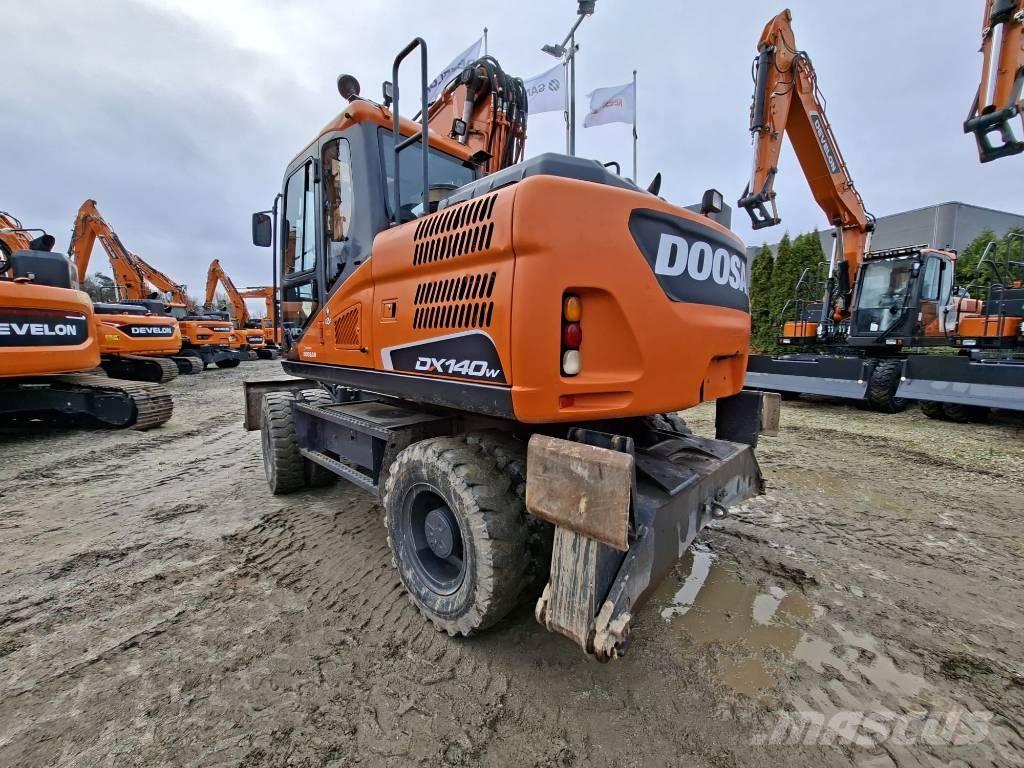 Doosan DX140W-5 Колёсные экскаваторы