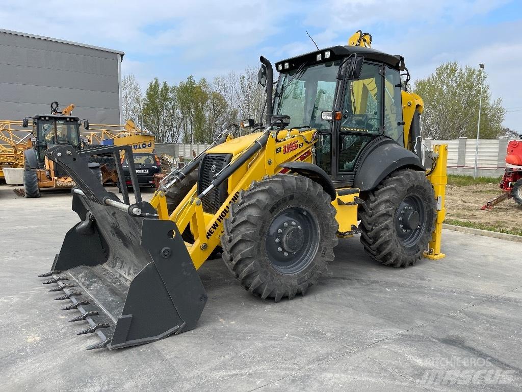 New Holland B 115 B Экскаваторы-погрузчики