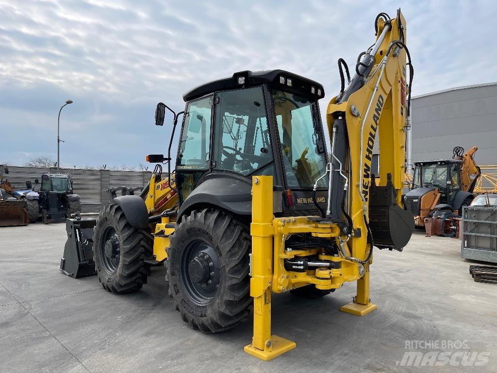 New Holland B 115 B Экскаваторы-погрузчики