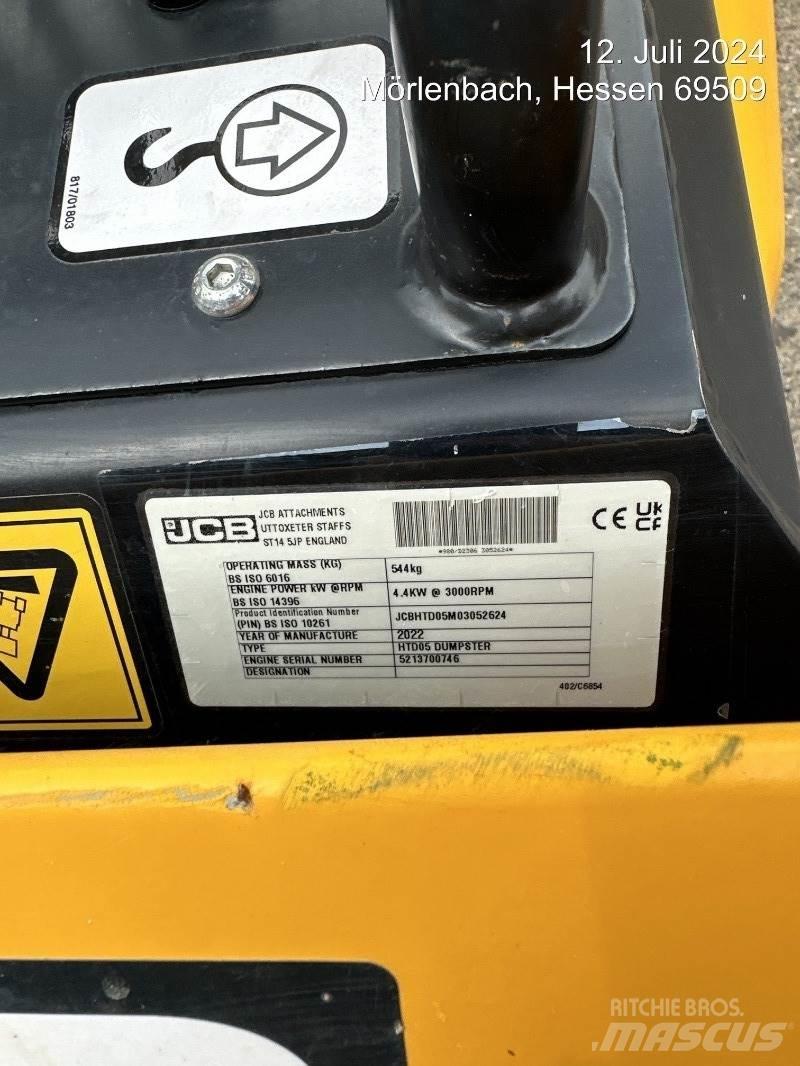 JCB HTD5 Мини-самосвалы