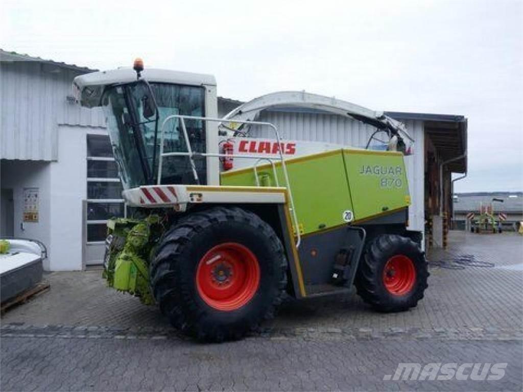 CLAAS jaguar 870 Самоходные кормоуборочные комбайны