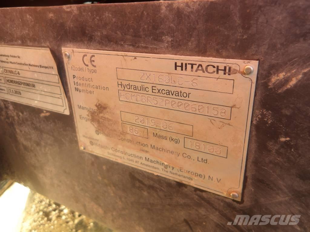Hitachi ZX 160 LC Гусеничные экскаваторы