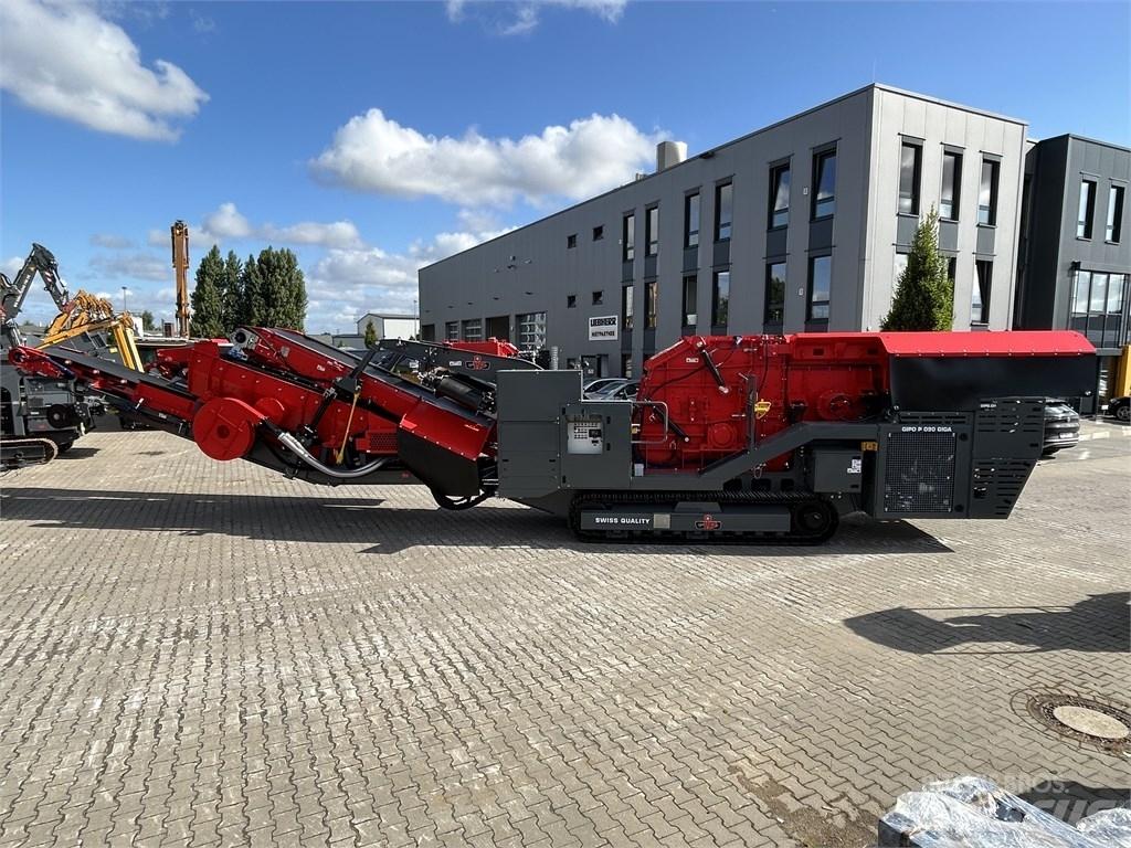 GIPO P 090 GIGA Мобильные дробилки