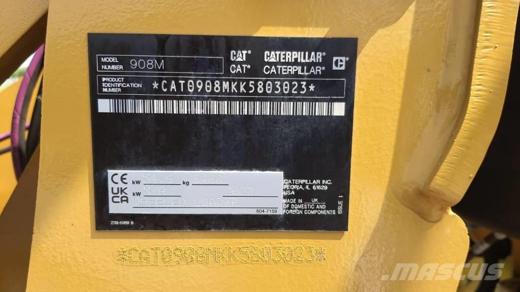 CAT 908M Фронтальные погрузчики
