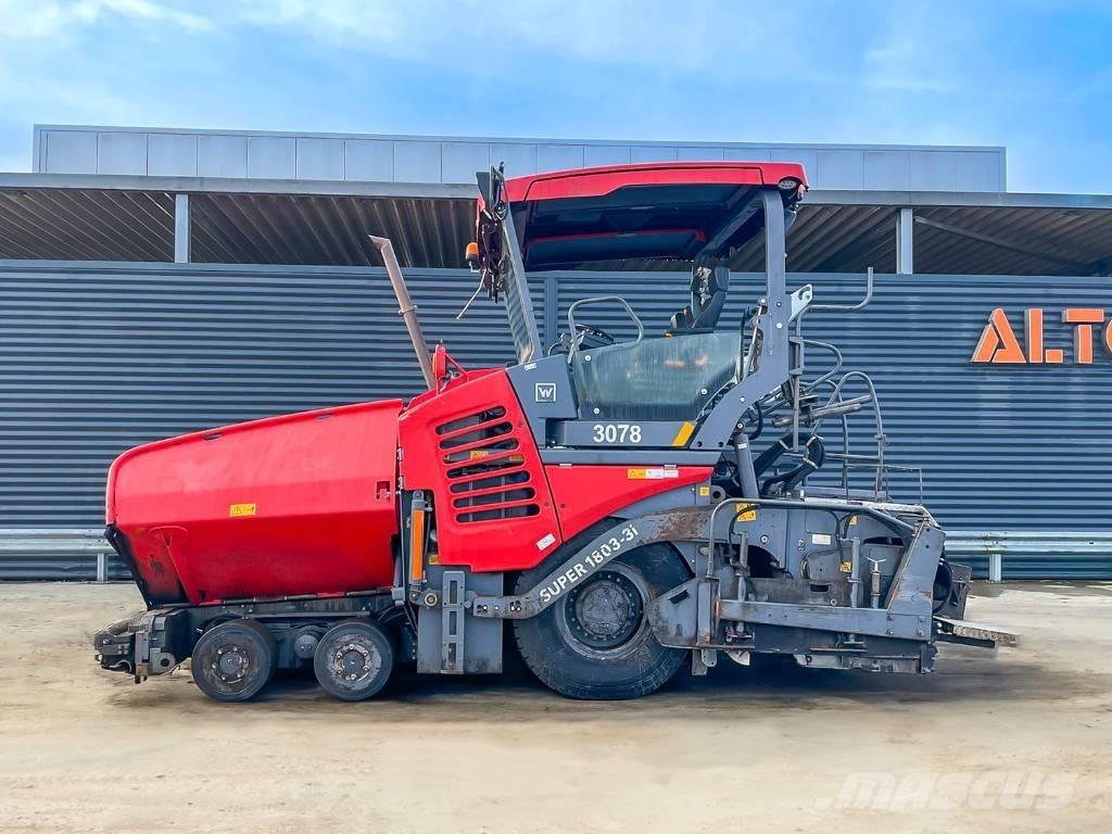 Vögele SUPER 1803-3I Асфальтоукладчики