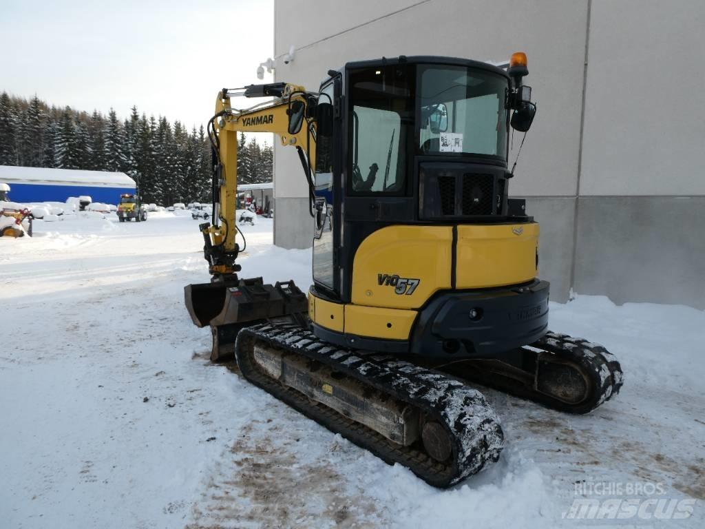 Yanmar Vio 57-6A Мини-экскаваторы