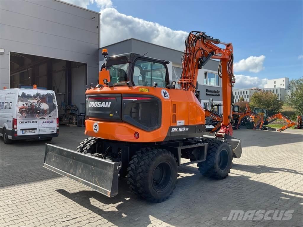Doosan DX100W-7 Колёсные экскаваторы