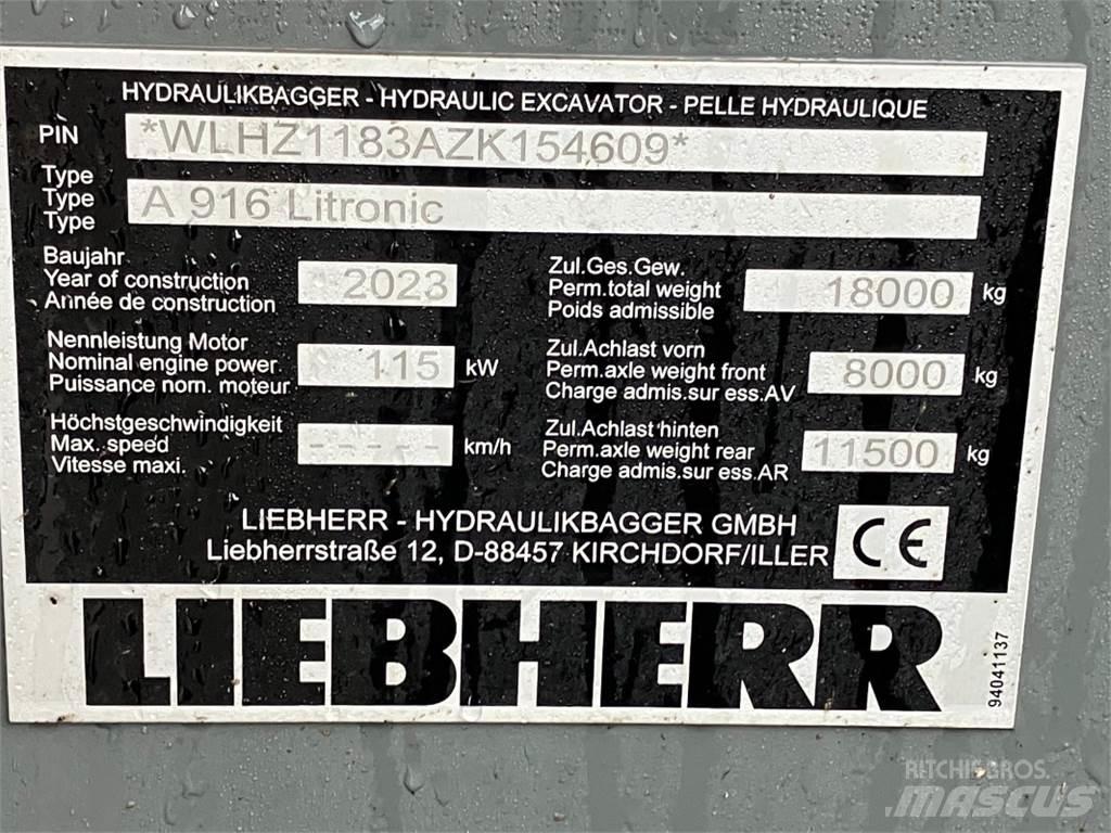 Liebherr A916 Колёсные экскаваторы