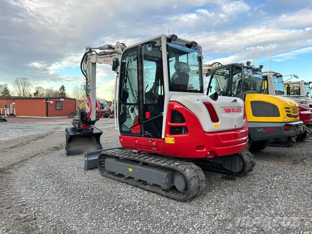 Takeuchi TB370 Малые экскаваторы 7т-12т