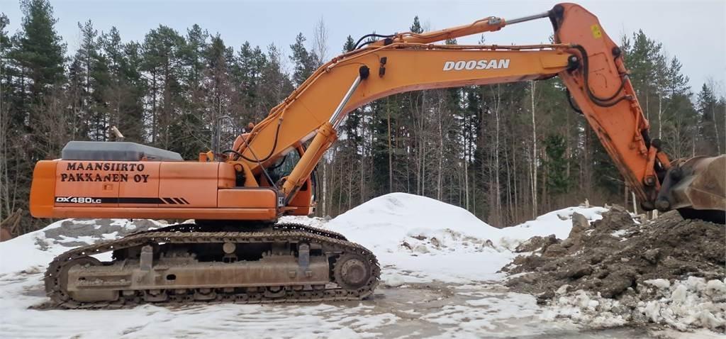 Doosan DX 480 LC Гусеничные экскаваторы