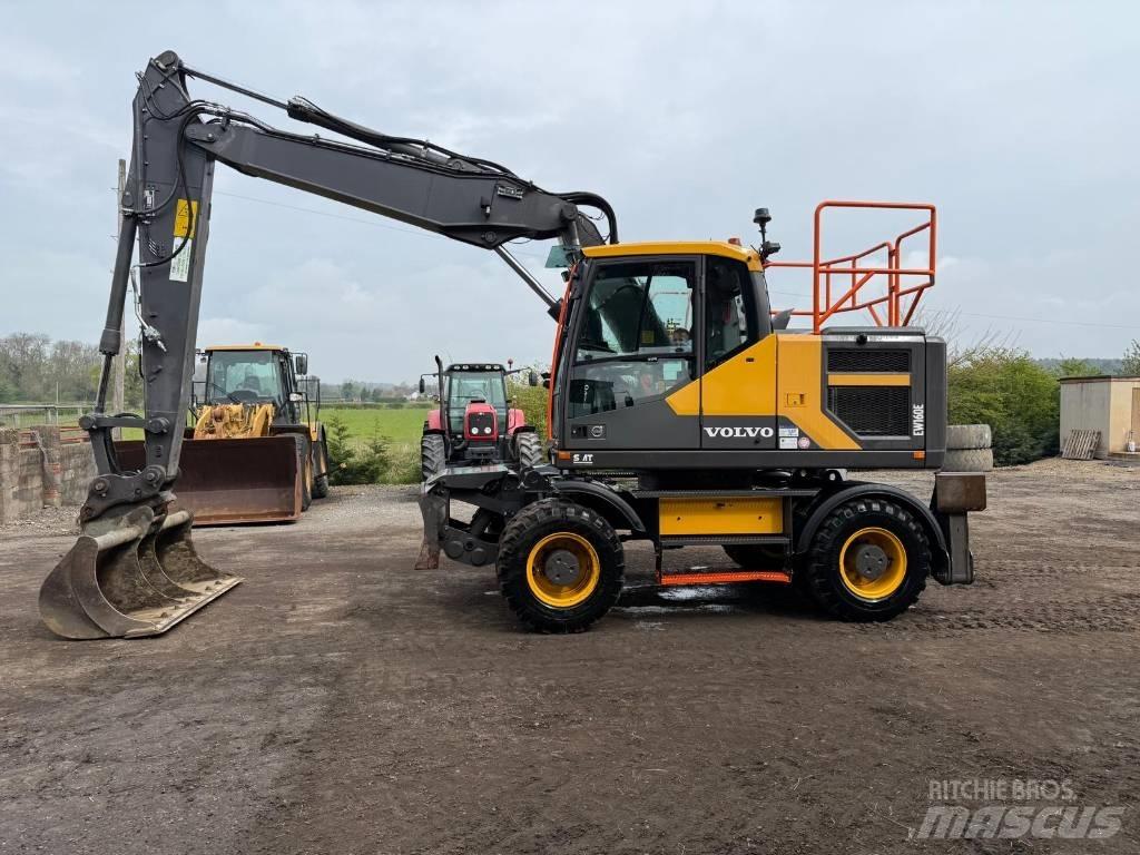 Volvo EW 160 E Колёсные экскаваторы