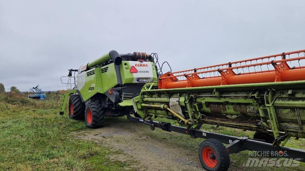 CLAAS Lexion 670 Зерноуборочные комбайны