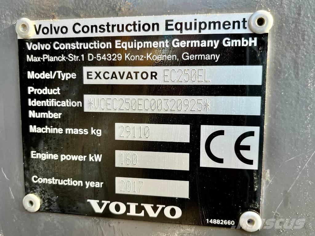 Volvo EC 250 E Гусеничные экскаваторы