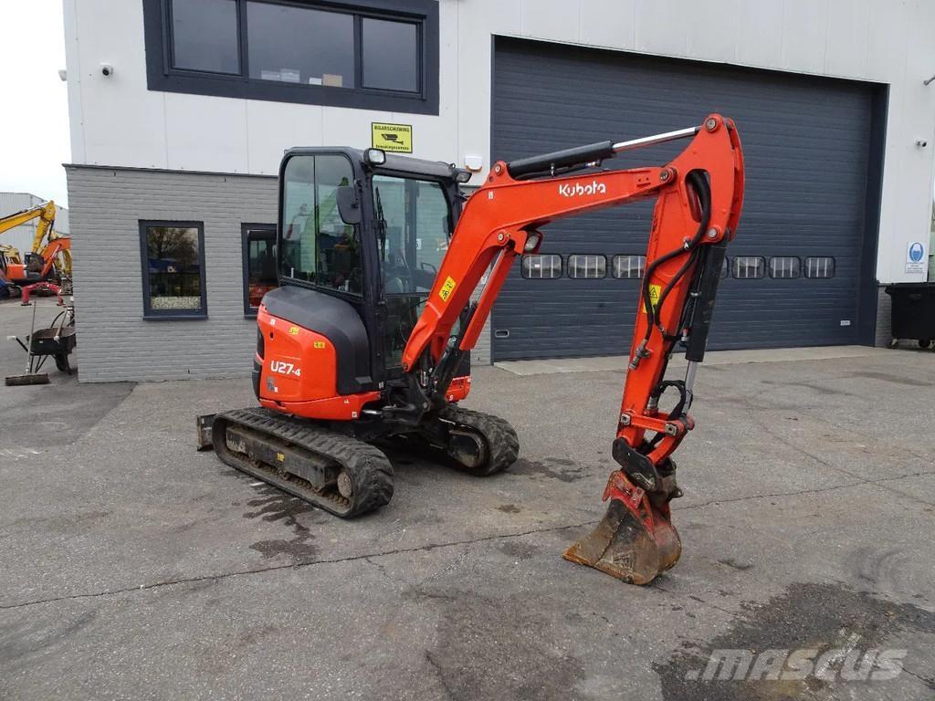 Kubota U27-4 Мини-экскаваторы