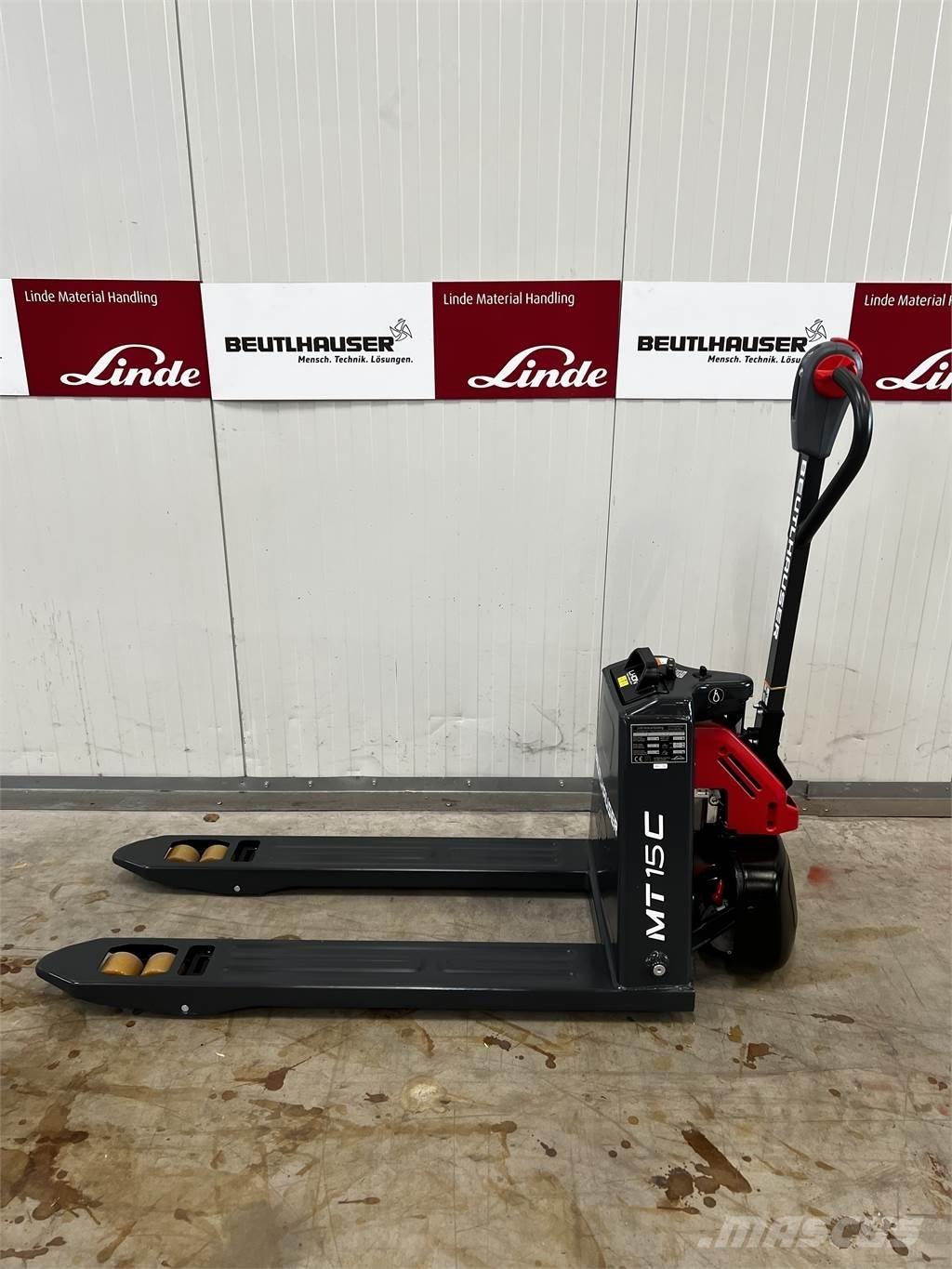Linde MT15C Ручные штабелёры с электроподъёмом