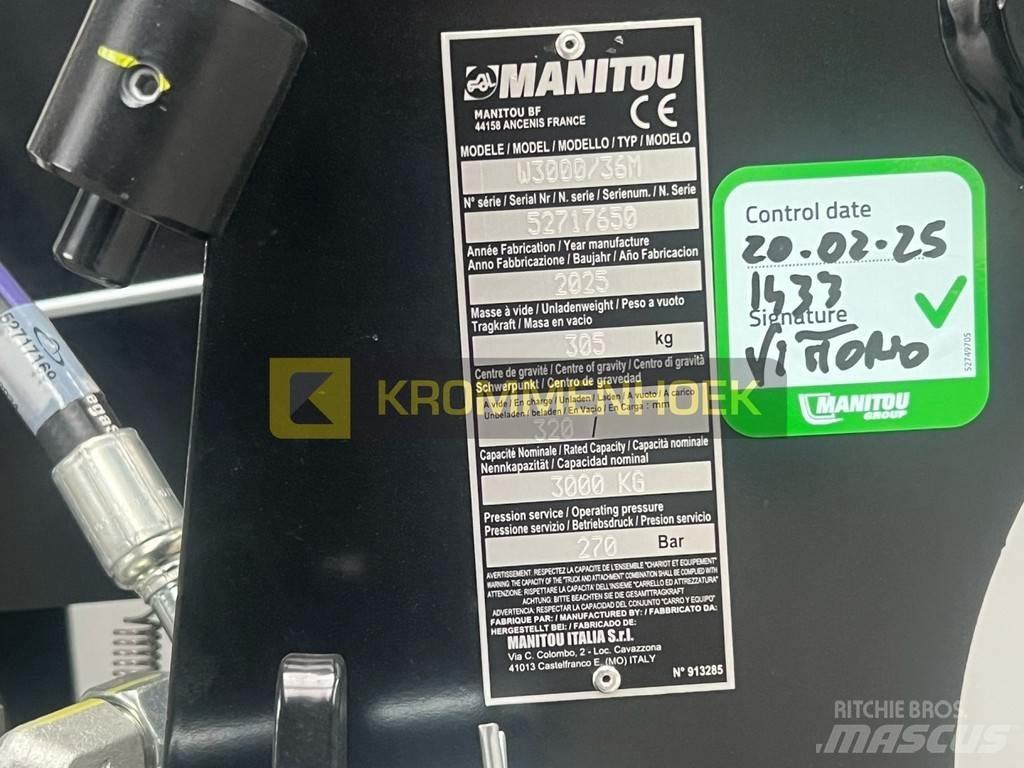 Manitou W3000/36M Телескопические погрузчики