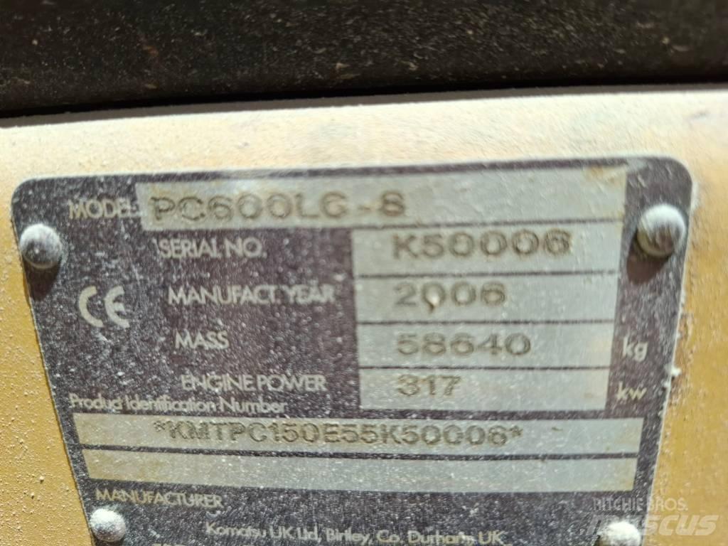 Komatsu PC 600 LC-8 Гусеничные экскаваторы