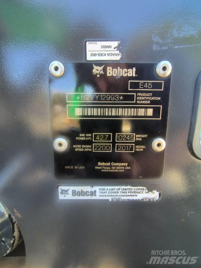 Bobcat E 45 Мини-экскаваторы