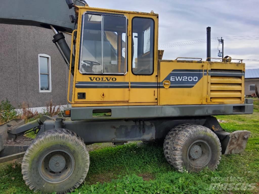 Volvo EW 200 Колёсные экскаваторы