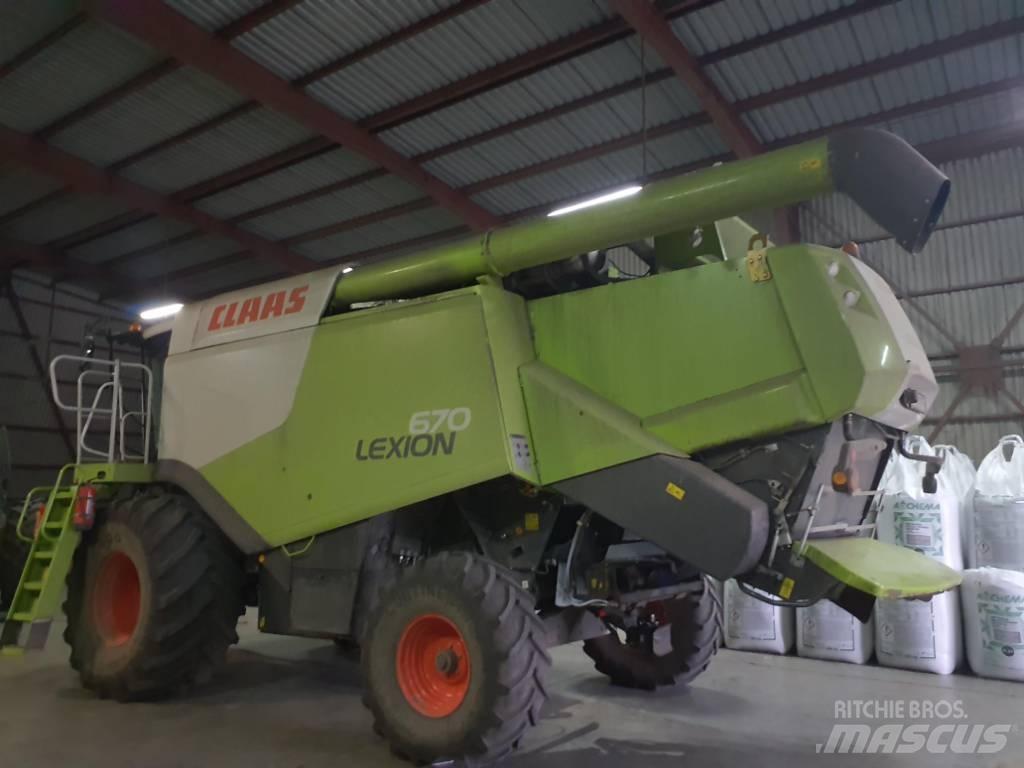 CLAAS Lexion 670 Зерноуборочные комбайны