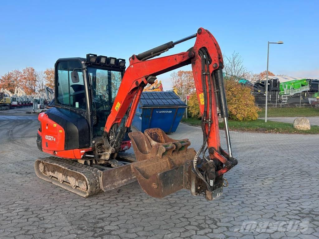 Kubota KX 027-4 Мини-экскаваторы